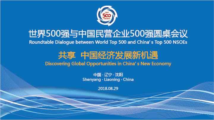 赤峰世界500強與中國民營(yíng)企業(yè)500強圓桌會(huì )議在沈召開(kāi)